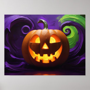 Poster d'Halloween Jack-o-Lantern