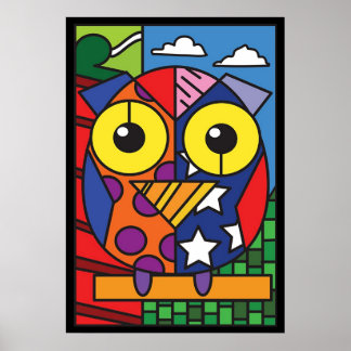 Poster d'hibou