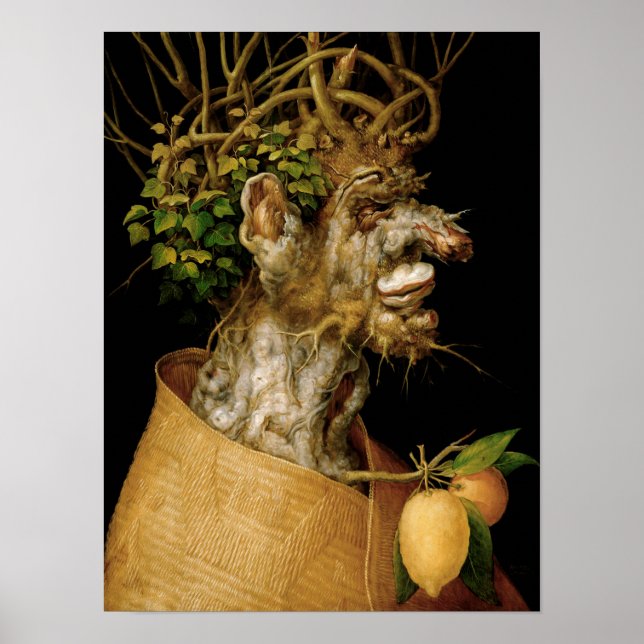 Poster d'hiver Arcimboldo (Devant)