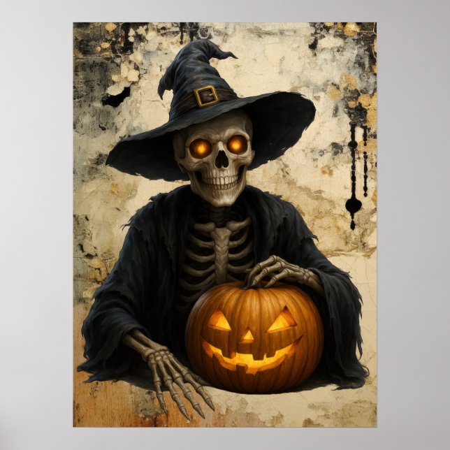 Poster d'horreur d'Halloween (Devant)