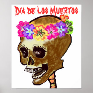 Poster Dia de los Muertos