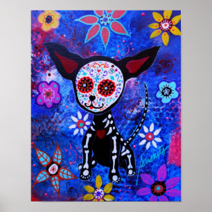 Poster Dia de los Muertos Chihuahua