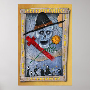Poster Dia De Muertos