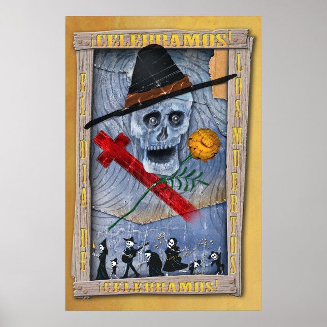 Poster Dia De Muertos (Devant)