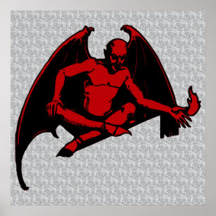 Poster Diable vintage