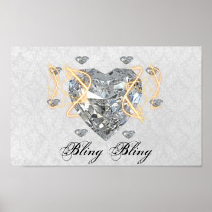 Poster Diamond Bling Bling