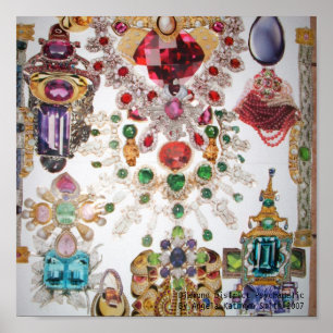 Poster Diamond District Psychadelic