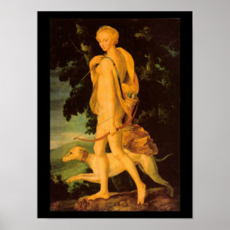 Poster Diana Comme Chasse Art Reproduction
