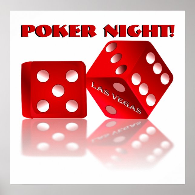 Poster Dice Las Vegas (Devant)