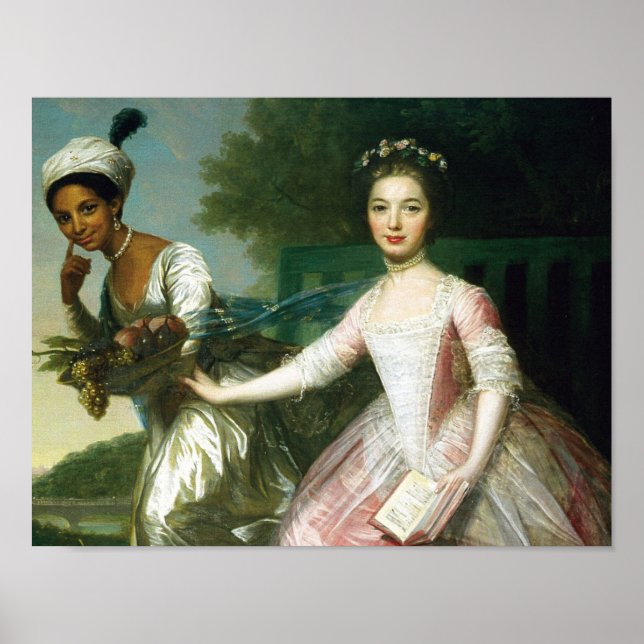 Poster Dido Elizabeth Belle and Lady Murray (Devant)