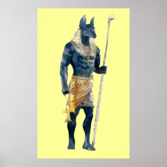 Poster Dieu d'Anubis (Devant)