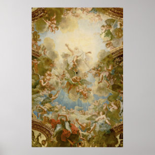 Poster Dieu le Père Tout-Puissant par Antoine Coypel