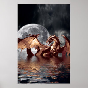 Poster d'Imaginaire Dragon & Moon