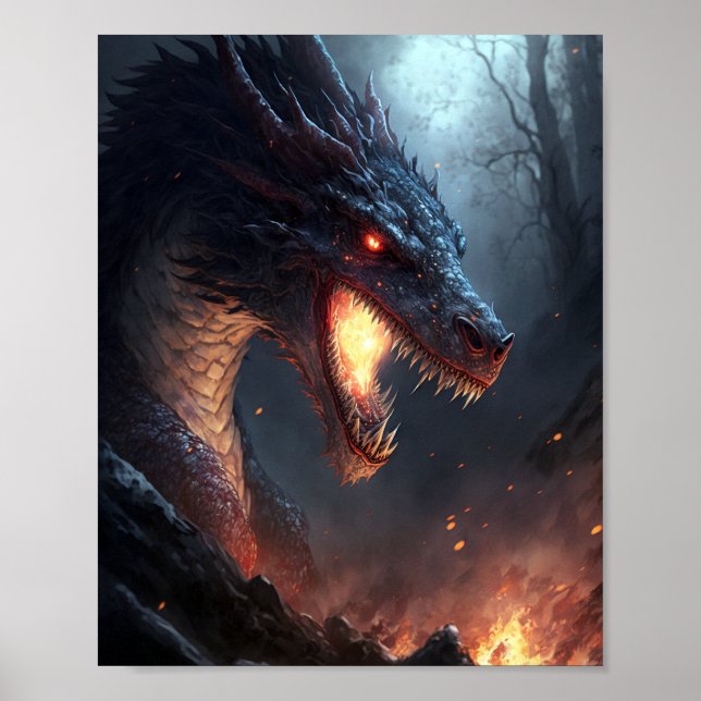 Poster d'Imaginaire Fire Dragon (Devant)
