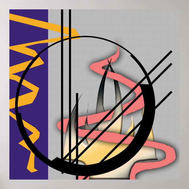 Poster d'impact contemporain (Devant)