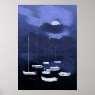 Poster d'impression Blue Harbour Art