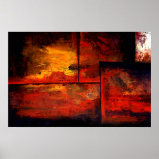 Poster d'impression d'art Abstrait