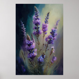 Poster d'impression de l'art Lavender Flower