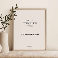 Poster d'impression de portraits de 11x14 po