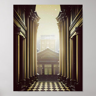 Poster d'impression Pilier