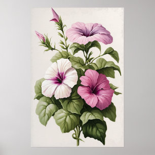 Poster d'impression Pink Petunias