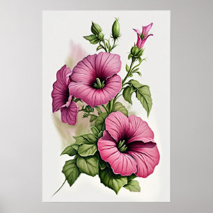 Poster d'impression Pink Petunias
