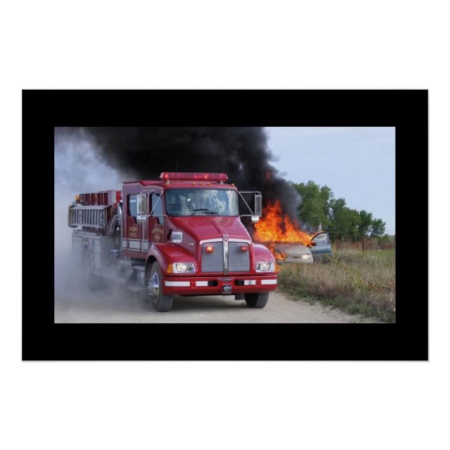 Poster d'incendie de Newkirk (Devant)