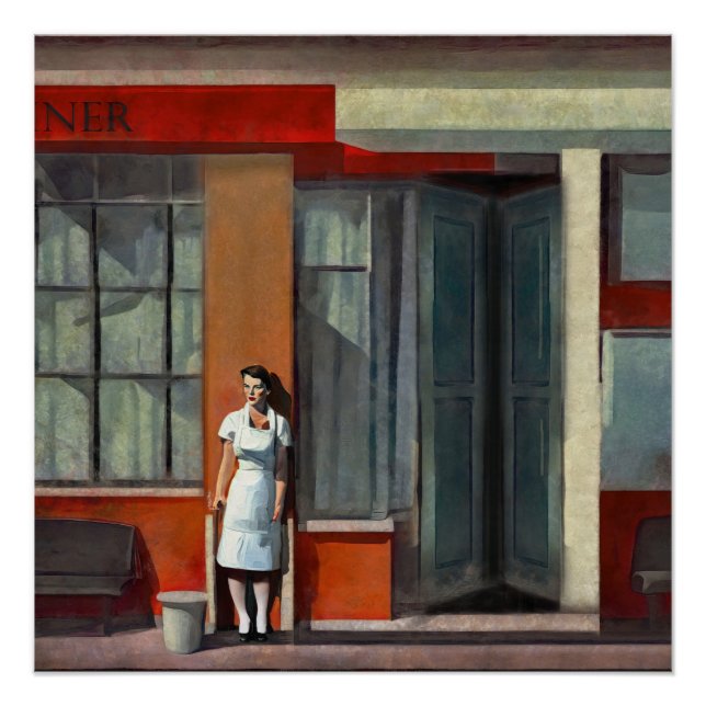 Poster Diner (Devant)