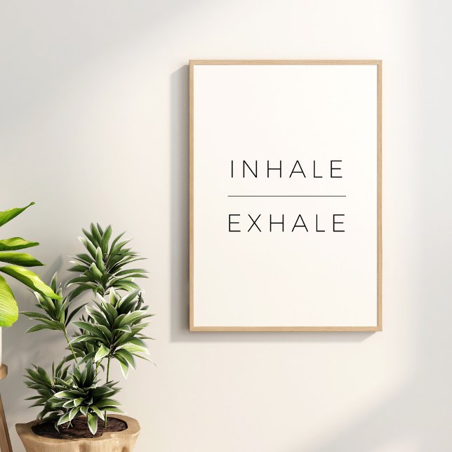 Poster d'Inhale Exhale (Créateur téléchargé)