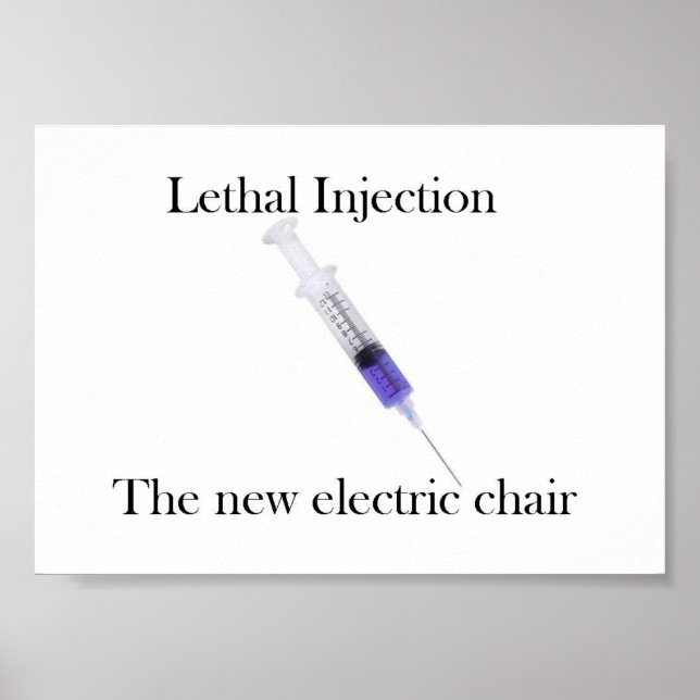 Poster d'injection létale (Devant)