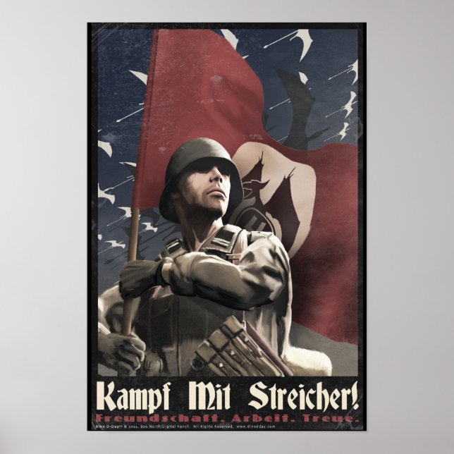 Poster Dino D-Day : Streicher (Devant)