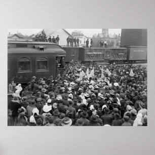 Poster Discours de campagne Taft : 1908