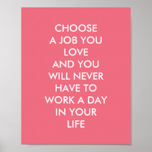 Poster Discours Inspirationnels Personnalisés Citations C