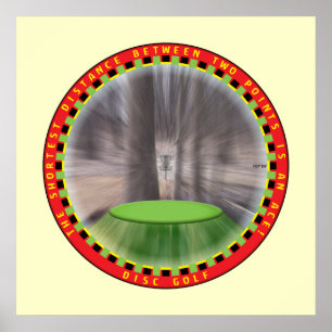Poster Disk Golf Logic n°2
