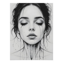 Poster Dissolution du paysage