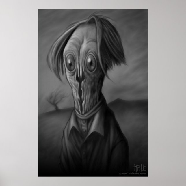 Poster Diviser la face (Devant)