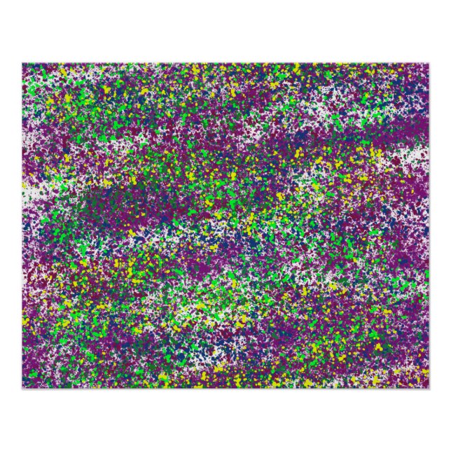 Poster Dizzy Splatter (Devant)