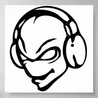 Poster Dj alien