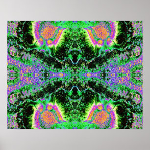 Poster "DMT 2" Art psychédélique Abstrait