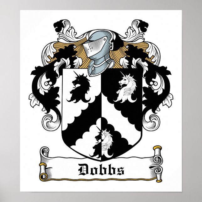 Poster Dobbs Family Crest (Devant)