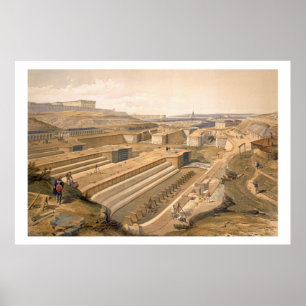 Poster Docks at Sebastopol, plate from 'The Seat of War i