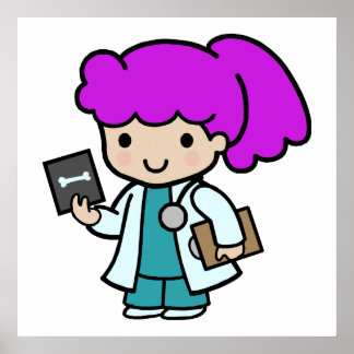 Poster Docteur Girl