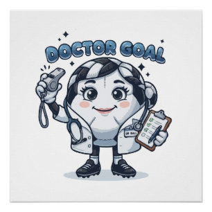Poster Doctor Goal Soccer