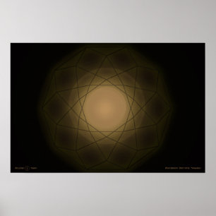 Poster Dodecahedron Dimensional Singularity