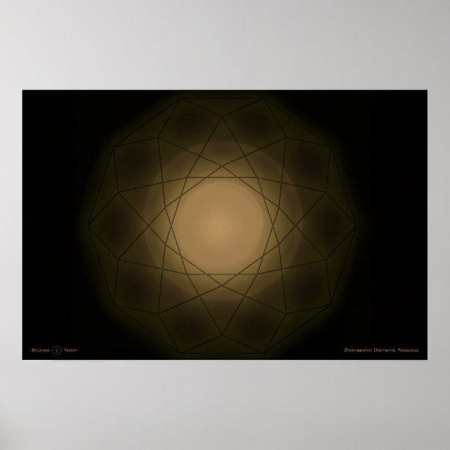 Poster Dodecahedron Dimensional Singularity (Devant)