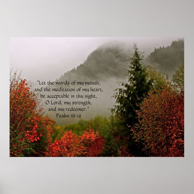 Poster Dodge Road Mist Imprimer avec couplet d'écriture (Devant)