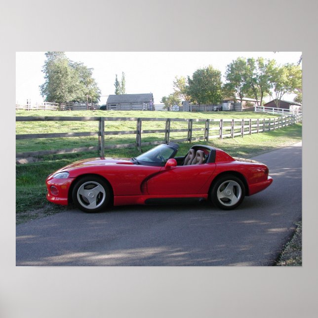 Poster Dodge Viper RT/10 (Devant)