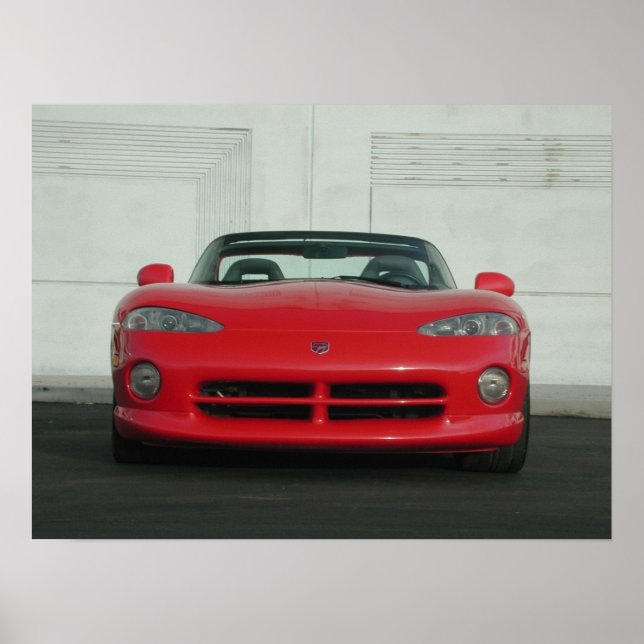 Poster Dodge Viper RT/10 (Devant)
