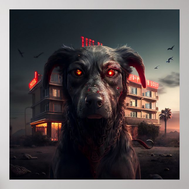 Poster Dog (Devant)