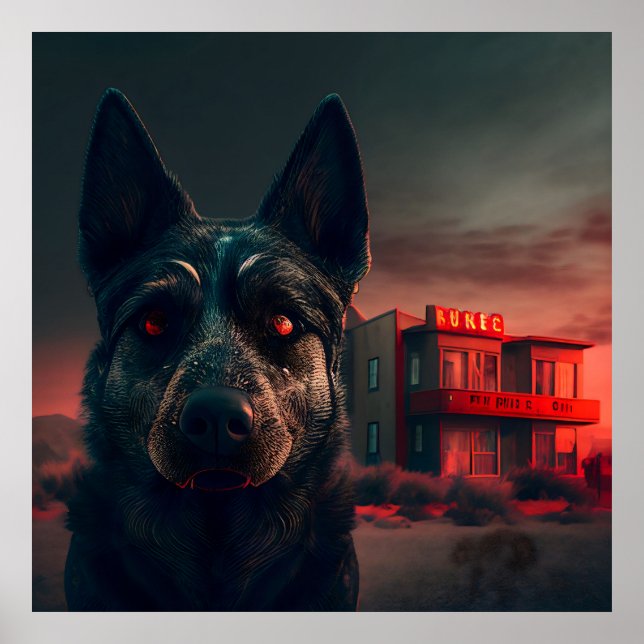 Poster Dog (Devant)